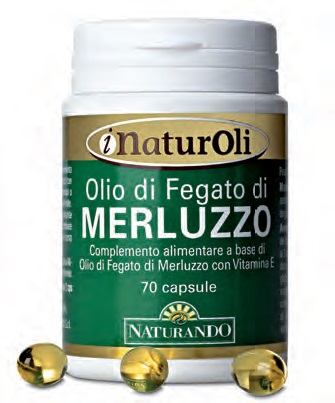 I NATUROLI OLIO DI FEGATO DI MERLUZZO 70 CAPSULE - Farmaunclick.it