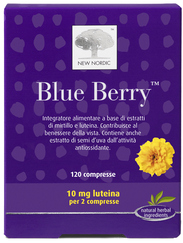 BLUE BERRY 120 COMPRESSE - Farmaunclick.it