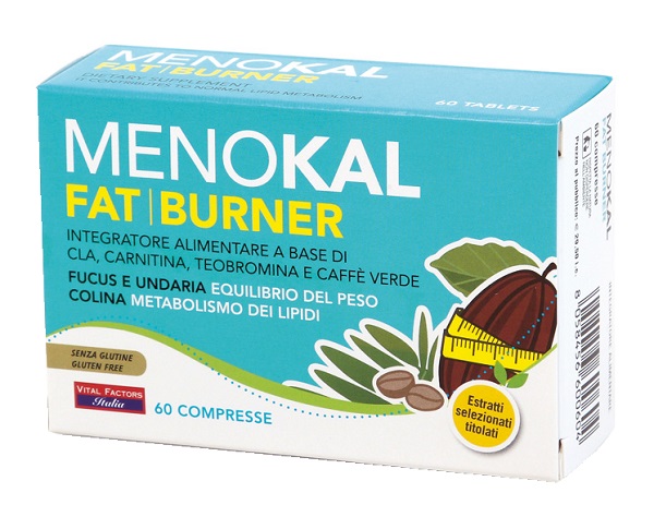 MENOKAL FAT BURNER 60 COMPRESSE - Farmaunclick.it