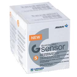 STRISCE MISURAZIONE GLICEMIA GLUCOCARD G SENSOR 10 PEZZI - Farmaunclick.it