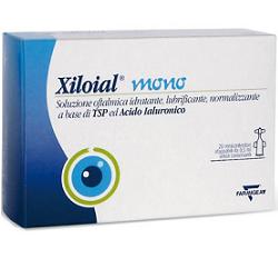 SOLUZIONE OFTALMICA IDRATANTE LUBRIFICANTE XILOIAL 20 MONODOSE DA 0,5ML - Farmaunclick.it