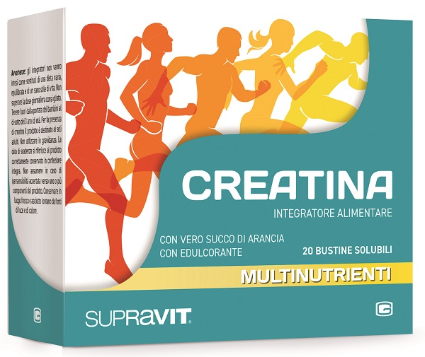 SUPRAVIT CREATINA GRANULATO 20 BUSTINE - Farmaunclick.it