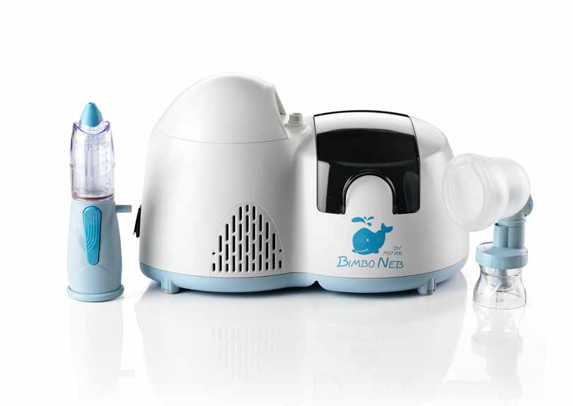 AEROSOL SISTEMA A 2 FUNZIONI BIMBONEB COLORE BIANCO ARTICOLO 400150 - Farmaunclick.it