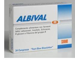 ALBIVAL PROBIOTICO 24 COMPRESSE - Farmaunclick.it