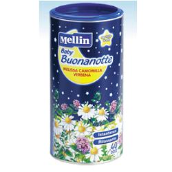 MELLIN BABY BUONANOTTE MELISSA CAMOMILLA VERBENA 200 G - Farmaunclick.it