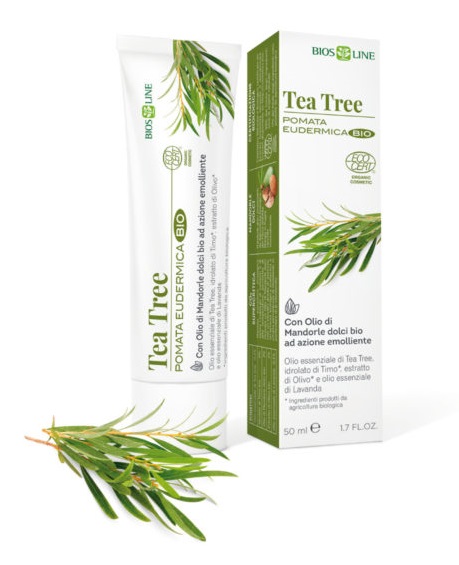 BIOSLINE TEA TREE POMATA EUDERMICA CERT ECOCERT 50 ML - Farmaunclick.it