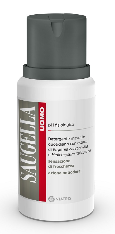 SAUGELLA UOMO PH FISIOLOGICO DETERGENTE MASCHILE 200 ML - Farmaunclick.it