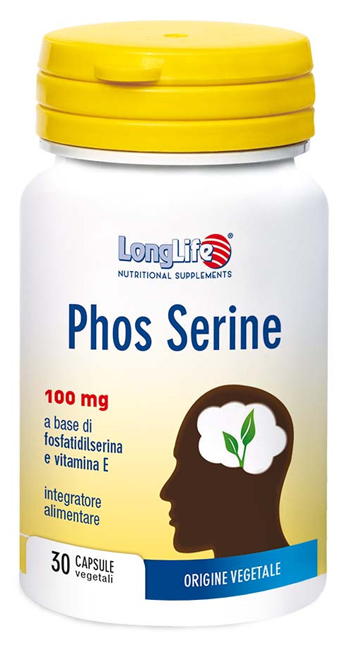 LONGLIFE PHOS SERINE 30 CAPSULE - Farmaunclick.it