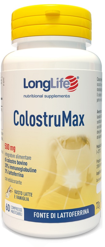 LONGLIFE COLOSTRUMAX 60 TAVOLETTE - Farmaunclick.it