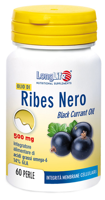 LONGLIFE OLIO RIBES NERO 60 PERLE - Farmaunclick.it