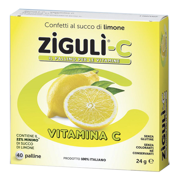 ZIGULI C LIMONE 40 CONFETTI 24 G - Farmaunclick.it