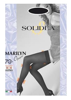 MARILYN 70 OPACO CALZA AUTOREGGENTE NERO 2 - Farmaunclick.it