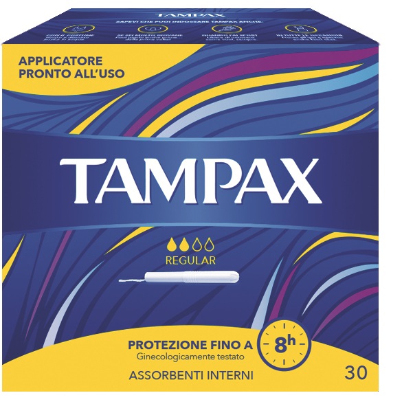 TAMPAX BLUE BOX REGULAR 30 PEZZI - Farmaunclick.it