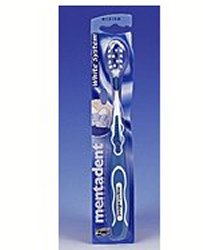 MENTADENT SPAZZOLINO WHITE SYSTEM - Farmaunclick.it
