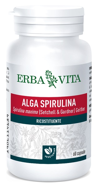 ALGA SPIRULINA 60 CAPSULE 450 MG - Farmaunclick.it