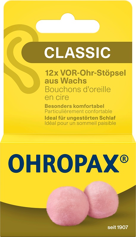 OHROPAX TAPPI AURICOLARI CERA 12 PEZZI - Farmaunclick.it