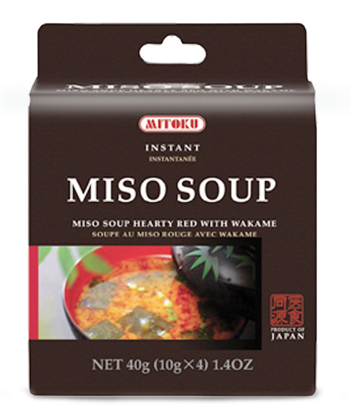 MITOKU ZUPPA DI MISO ISTANTANEA ALLE ALGHE 4 BUSTINE DA 10 G L'UNA - Farmaunclick.it
