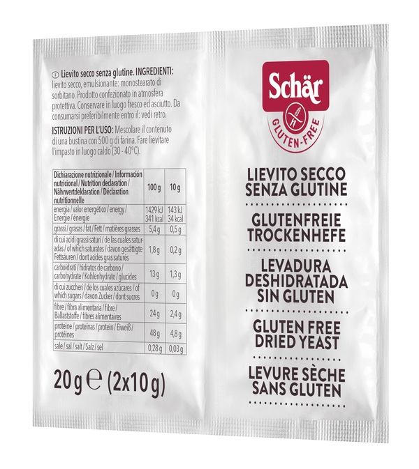 SCHAR LIEVITO SECCO 2 BUSTINE DA 10 G - Farmaunclick.it