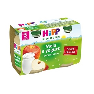 HIPP BIO HIPP BIO OMOGENEIZZATO MELA YOGURT 2X125 G - Farmaunclick.it