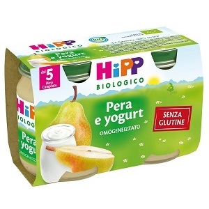 HIPP BIO HIPP BIO OMOGENEIZZATO PERA YOGURT 2X125 G - Farmaunclick.it