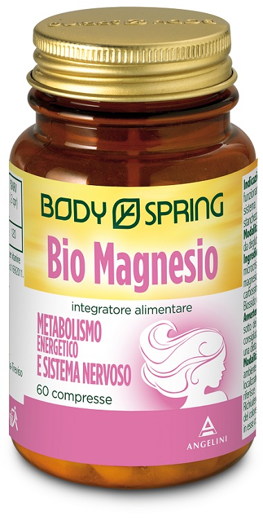 BODY SPRING BIO MAGNESIO 60 COMPRESSE - Farmaunclick.it