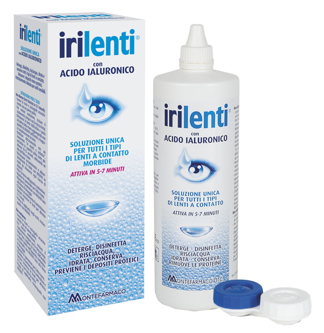 SOLUZIONE UNICA PER LENTI A CONTATTO IRILENTI 300ML - Farmaunclick.it