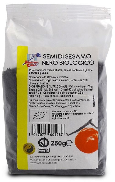 SESAMO NERO 250 G - Farmaunclick.it