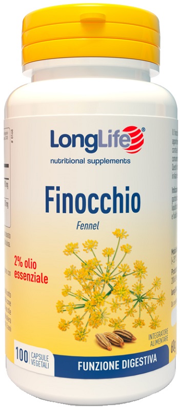 LONGLIFE FINOCCHIO 1% 100 CAPSULE VEGETALI - Farmaunclick.it