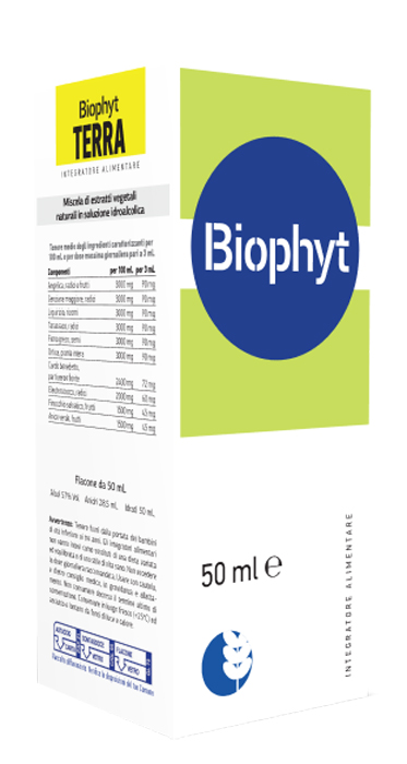 BIOPHYT TERRA 50 ML SOLUZIONE IDROALCOLICA - Farmaunclick.it