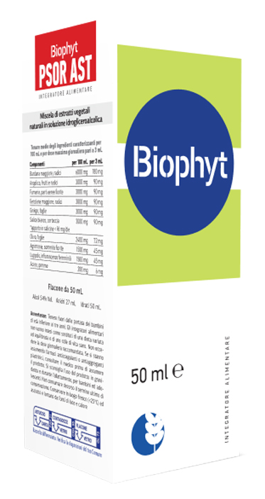 BIOPHYT PSOR AST 50 ML SOLUZIONE IDROALCOLICA - Farmaunclick.it