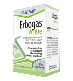 ERBOGAS VENTRE 100 COMPRESSE - Farmaunclick.it