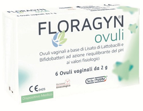 OVULI VAGINALI A BASE DI LATTOBACILLI LISATI FLORAGYN OVULI 2 G 6 PEZZI - Farmaunclick.it
