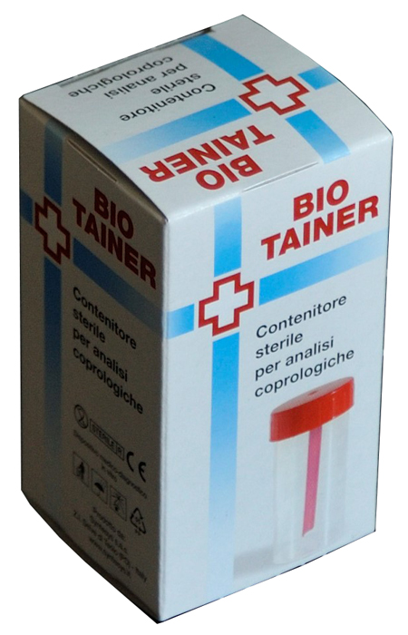 CONTENITORE PER FECI STERILE BIO TAINER 1 PEZZO - Farmaunclick.it