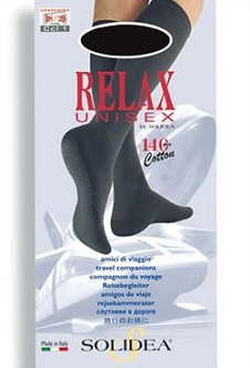 RELAX UNISEX 140 GAMBALETTO COTTON NERO 3 - Farmaunclick.it