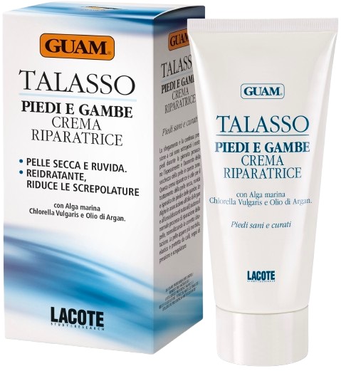 GUAM TALASSO PODOS CREMA RIPARATRICE PER PIEDI E GAMBE 100 ML - Farmaunclick.it