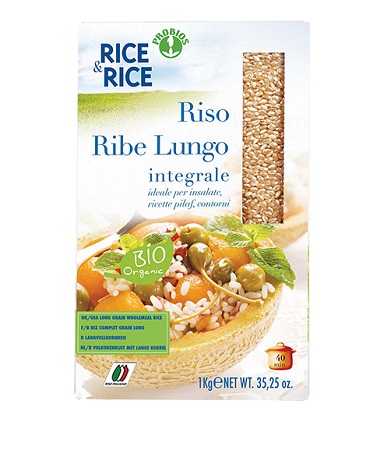 RICE&RICE RISO LUNGO RIBE INTEGRALE 1 KG - Farmaunclick.it