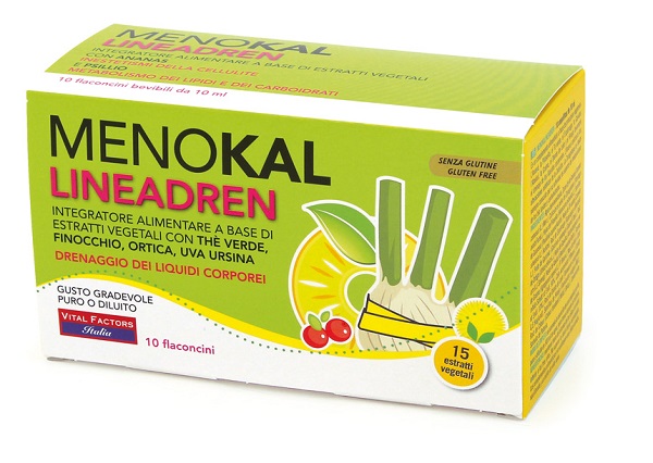 MENOKAL LINEADREN 10 FLACONCINI 10 ML - Farmaunclick.it