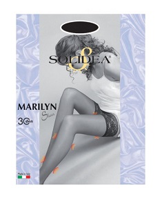 MARILYN 30 SHEER CALZA AUTOREGGENTE SABBIA 3 - Farmaunclick.it