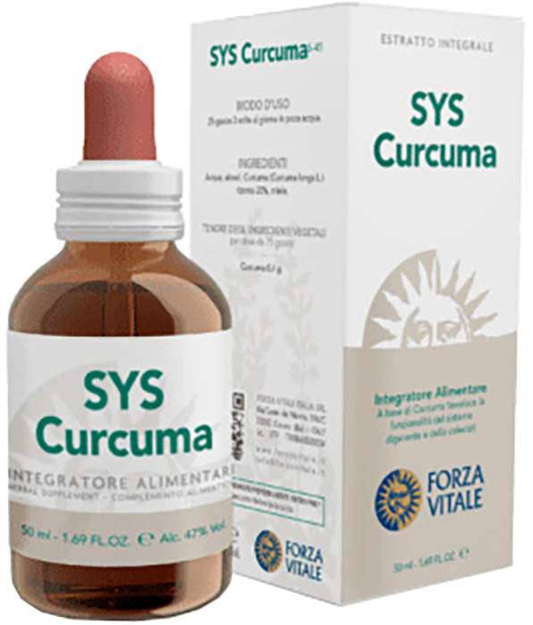 SYS CURCUMA GOCCE 50 ML - Farmaunclick.it