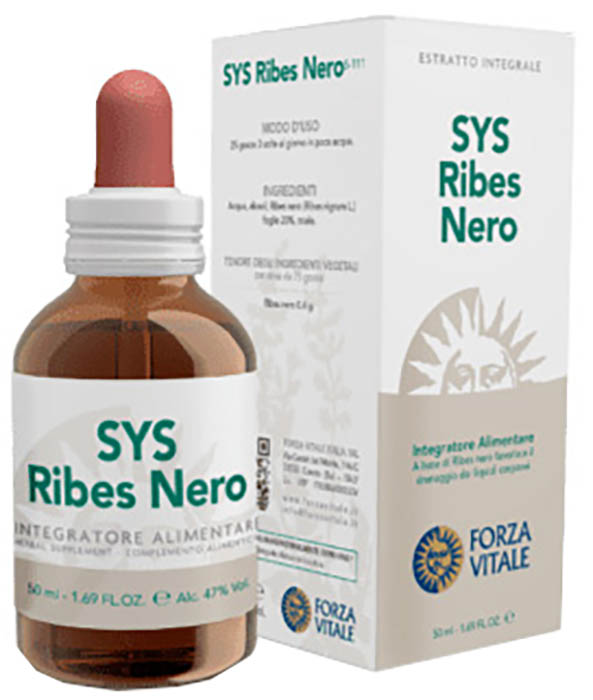 SYS RIBES NERO GOCCE 50 ML - Farmaunclick.it