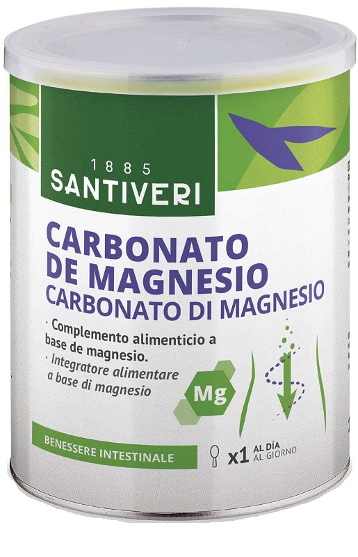 CARBONATO MAGNESIO 110 G SANTIVERI - Farmaunclick.it