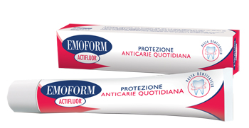 EMOFORM ACTIFLUOR DENTIFRICIO 75 ML - Farmaunclick.it