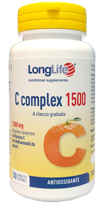 LONGLIFE C COMPLEX 1500 T/R 50 TAVOLETTE - Farmaunclick.it