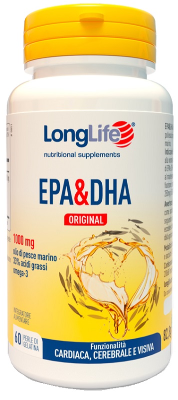 LONGLIFE EPA DHA 60 PERLE - Farmaunclick.it