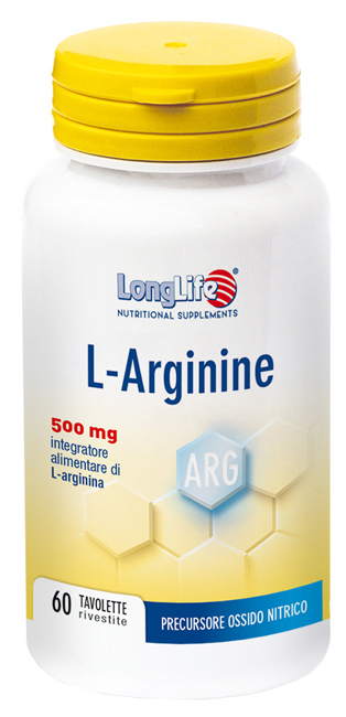LONGLIFE LARGININE 60 TAVOLETTE - Farmaunclick.it