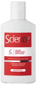 SCIENCE SHAMPOO ENERGIZZANTE COLORE CON ALOE 200 ML - Farmaunclick.it