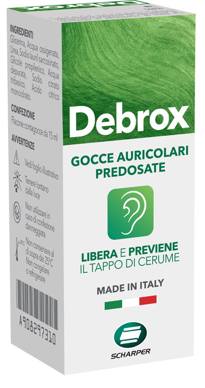 DEBROX GOCCE AURICOLARI 15 ML - Farmaunclick.it