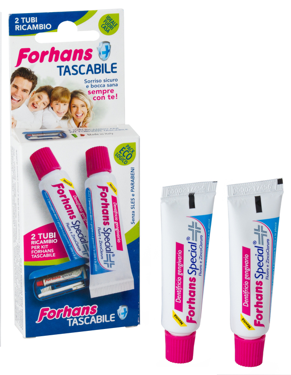 FORHANS SP DENTIF RIC 2TUBI - Farmaunclick.it