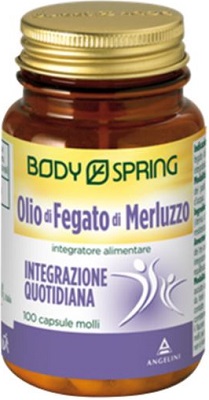 BODY SPRING OLIO MERLUZZO 100 CAPSULE - Farmaunclick.it