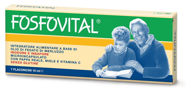 FOSFOVITAL OLIO FEGATO DI MERLUZZO 7 FLACONCINI - Farmaunclick.it